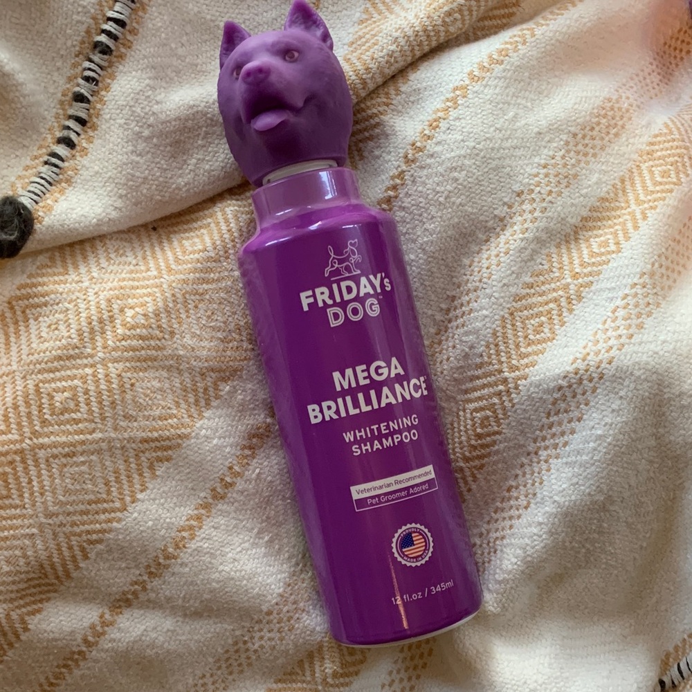 Friday’s Dog Mega Brilliance Whitening Shampoo 12 fl oz